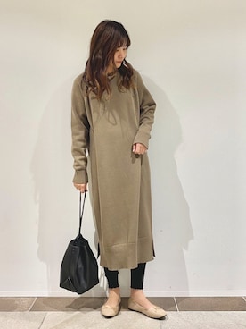 アヤ.さん（レディース・162cm）の冬コーディネート