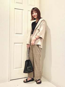 アヤ.さん（レディース・162cm）の夏コーディネート