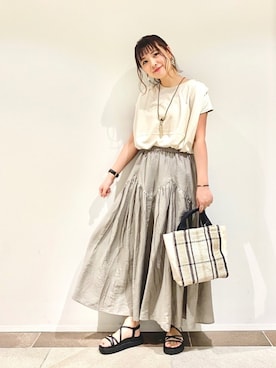 アヤ.さん（レディース・162cm）の夏コーディネート