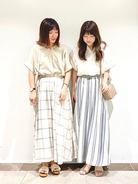アヤ.さん(レディース・162cm)の夏コーディネート