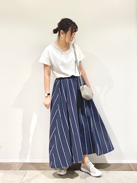 アヤ.さん(レディース・162cm)の夏コーディネート