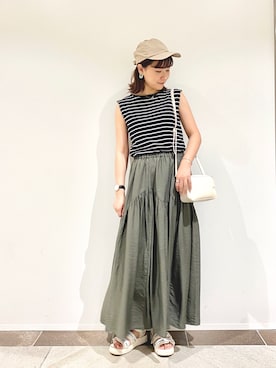 アヤ.さん（レディース・163cm）の夏コーディネート