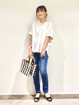 アヤ.さん（レディース・163cm）の夏コーディネート