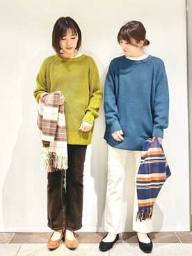 アヤ.さん（レディース・163cm）の秋コーディネート
