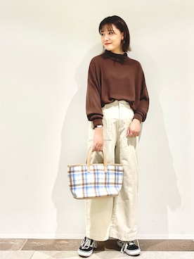 アヤ.さん(レディース・163cm)の冬コーディネート