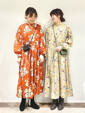 アヤ.さん（レディース・163cm）の冬コーディネート