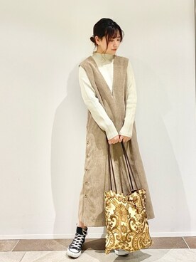 アヤ.さん（レディース・163cm）の冬コーディネート