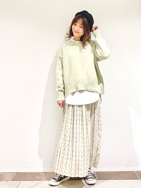 「セットアイテム」｜「アイテム（その他）」を使った、アヤ.さん（レディース・163cm）の冬コーディネート