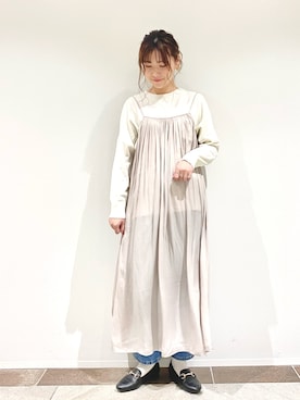 アヤ.さん（レディース・163cm）の春コーディネート