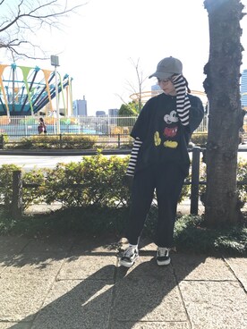 「 ＶＡＮＳ」｜いながわあやかさん（レディース・151cm）の冬コーディネート