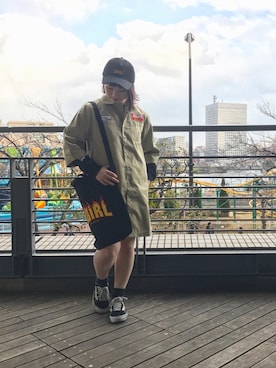 いながわあやかさん（レディース・151cm）の春コーディネート