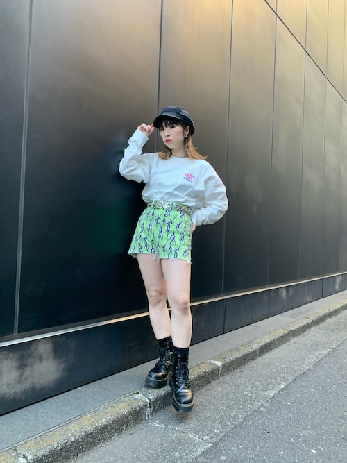 いながわあやか X Girl 原宿 X Girlのtシャツ カットソーを使ったコーディネート Wear