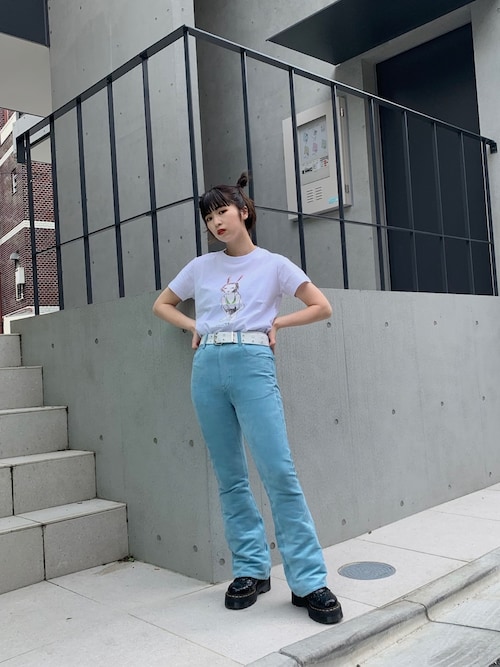 X Girl 原宿いながわあやかさんのその他パンツを使ったコーディネート Zozotown