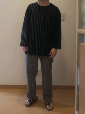 「ビーチサンダル」｜タジヤンさん（メンズ・163cm・10代）の春コーディネート