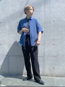 「tk.TAKEO KIKUCHI（ティーケータケオキクチ）のアイテム（アクセサリー）」を使った、tk.TAKEO KIKUCHI 名古屋パルコ店さん（メンズ・178cm）の夏コーディネート