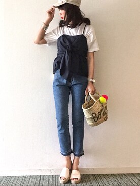 𝓅𝑜𝒸𝑜さん（レディース・156cm）の春コーディネート