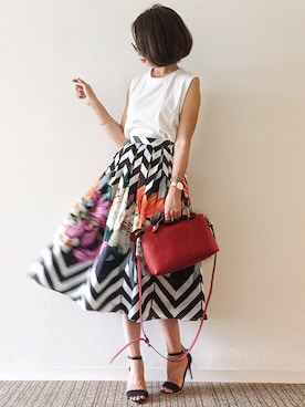 𝓅𝑜𝒸𝑜さん（レディース・156cm）の夏コーディネート