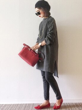 𝓅𝑜𝒸𝑜さん（レディース・156cm）の秋コーディネート