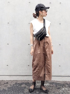 𝓅𝑜𝒸𝑜さん（レディース・156cm）の夏コーディネート