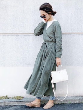 𝓅𝑜𝒸𝑜さん（レディース・156cm）の春コーディネート