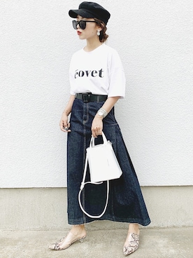 𝓅𝑜𝒸𝑜さん(レディース・156cm)の夏コーディネート