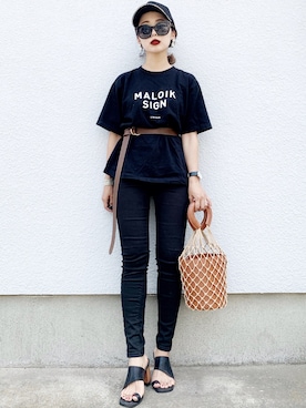 𝓅𝑜𝒸𝑜さん（レディース・156cm）の夏コーディネート