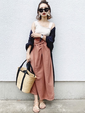 𝓅𝑜𝒸𝑜さん（レディース・155cm）の夏コーディネート