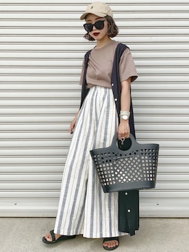 𝓅𝑜𝒸𝑜さん（レディース・156cm）の夏コーディネート