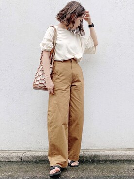 𝓅𝑜𝒸𝑜さん(レディース・156cm)の夏コーディネート