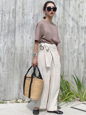 𝓅𝑜𝒸𝑜さん（レディース・156cm）の夏コーディネート