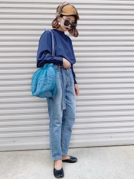 「ACCOMMODE（アコモデ）のアイテム」を使った、𝓅𝑜𝒸𝑜さん（レディース・156cm）の秋コーディネート