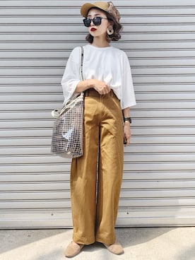 𝓅𝑜𝒸𝑜さん（レディース・156cm）の秋コーディネート