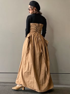 「ACYM（アシーム）のアイテム」を使った、𝓅𝑜𝒸𝑜さん（レディース・156cm）の春コーディネート