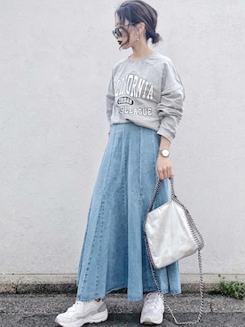 𝓅𝑜𝒸𝑜さん(レディース・156cm)の春コーディネート