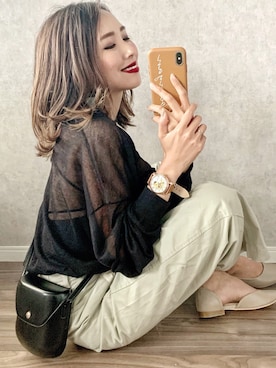 𝓅𝑜𝒸𝑜さん（レディース・156cm）の春コーディネート