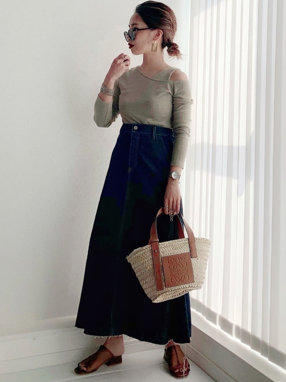 𝓅𝑜𝒸𝑜|LOEWEのトートバッグを使ったコーディネート - WEAR