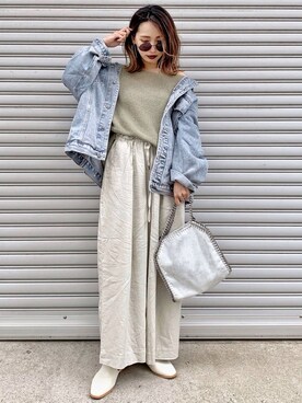 𝓅𝑜𝒸𝑜さん(レディース・156cm)の春コーディネート