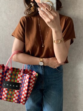 𝓅𝑜𝒸𝑜さん(レディース・156cm)の夏コーディネート