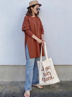 𝓅𝑜𝒸𝑜さん（レディース・156cm）の秋コーディネート