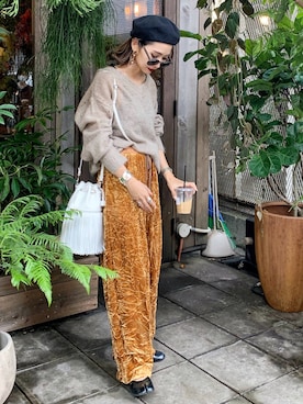 𝓅𝑜𝒸𝑜さん（レディース・156cm）の秋コーディネート