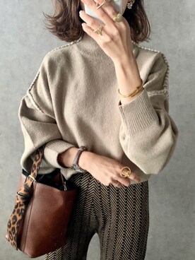 𝓅𝑜𝒸𝑜さん（レディース・156cm）の秋コーディネート