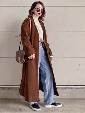 𝓅𝑜𝒸𝑜さん(レディース・156cm)の秋コーディネート