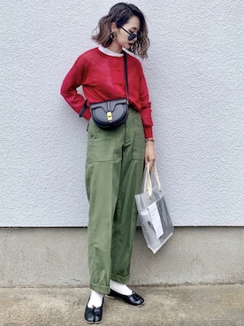 𝓅𝑜𝒸𝑜さん（レディース・156cm）の冬コーディネート