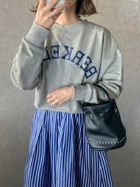 「me（ミイ）のアイテム」を使った、𝓅𝑜𝒸𝑜さん（レディース・156cm）の冬コーディネート