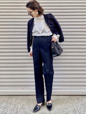 𝓅𝑜𝒸𝑜さん（レディース・156cm）の冬コーディネート