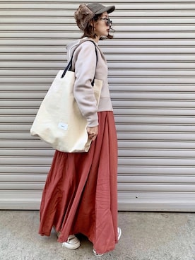 𝓅𝑜𝒸𝑜さん(レディース・156cm)の冬コーディネート