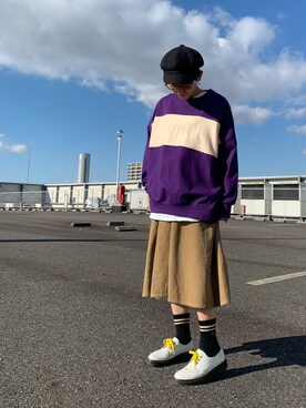 RIKAさん(レディース・158cm)の冬コーディネート