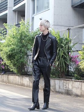 れいやさん（メンズ・178cm）の春コーディネート