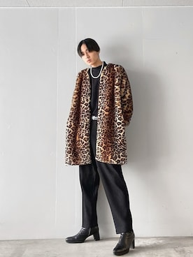 「PLEATS PLEASE（プリーツプリーズ）のアイテム」を使った、れいやさん（メンズ・177cm）の秋コーディネート