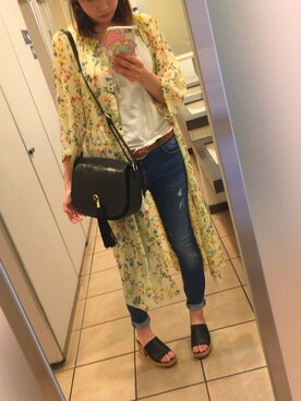 「寒かった」｜リさん（レディース・163cm）の春コーディネート